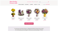 Desktop Screenshot of blairsbokayfloristandgifts.com